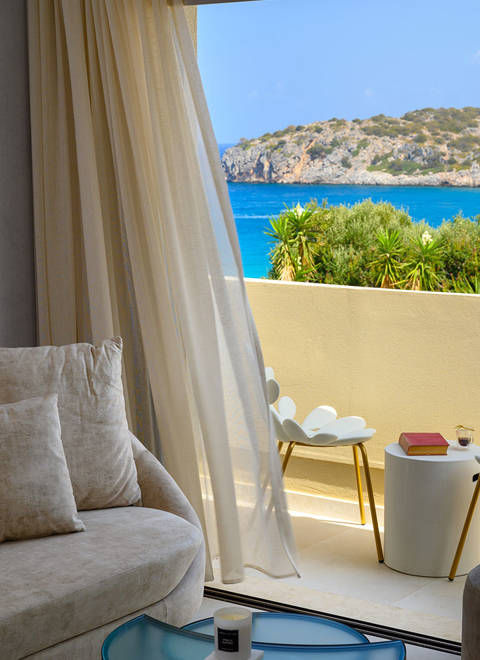 Kalos Luxury Homes Balcony Sea View